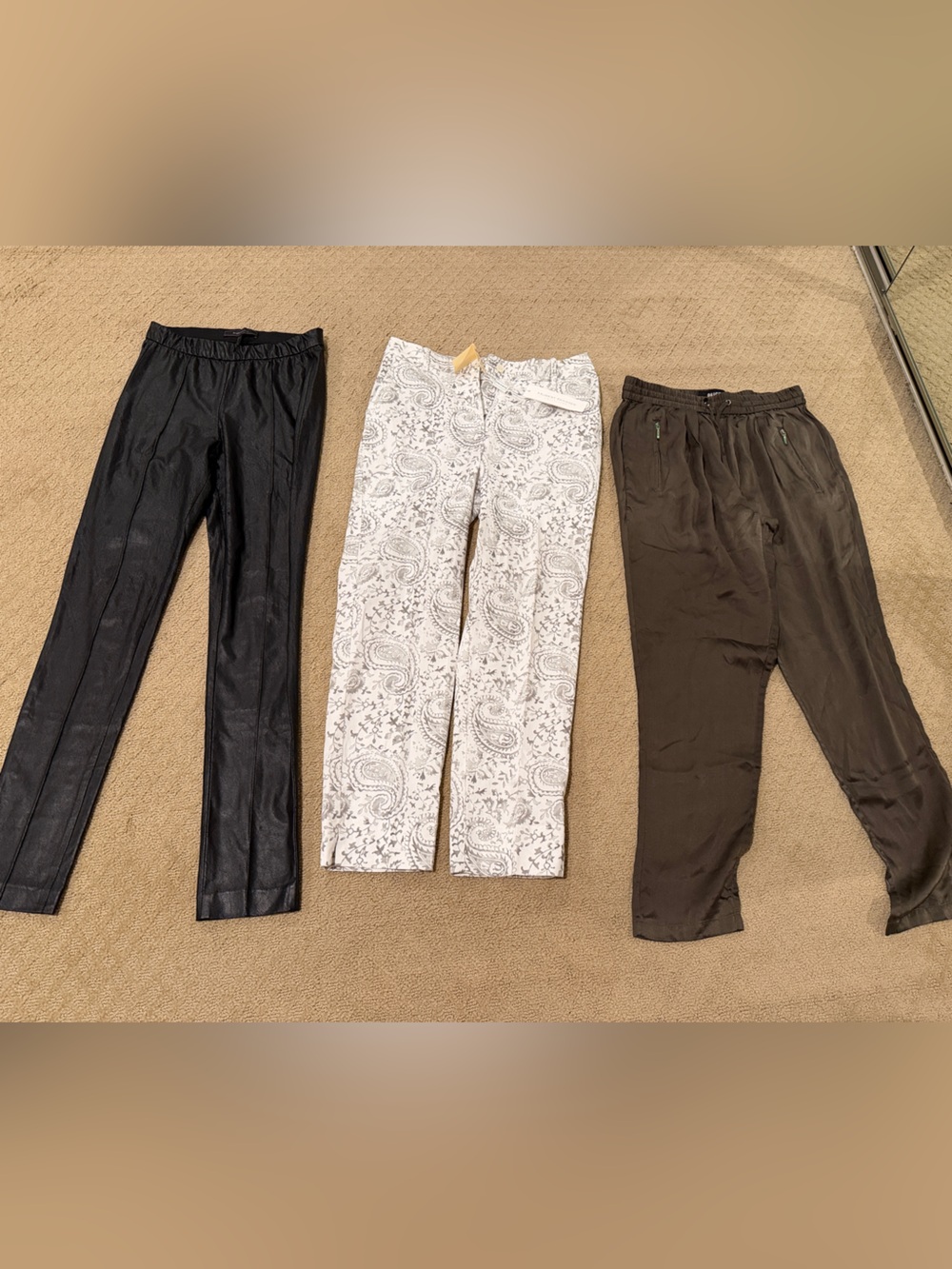 3 pairs of XS pants
